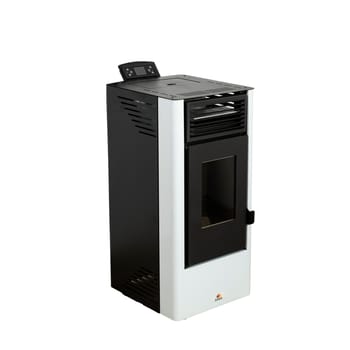 Estufa de pellet WATT 9 kW blanco
