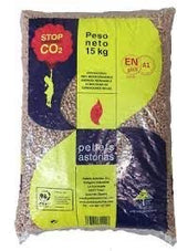 Pellets asturias – 3 Palets de 231 Sacos de 15kg
