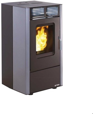 Estufa Pellets Tmc 600 Compact 6 Kw Negro/Gris