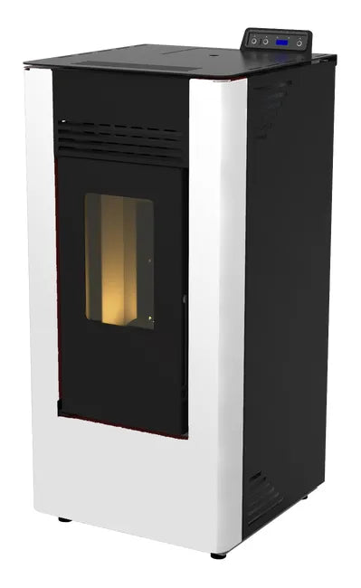 Estufa de pellet WATT 9 kW blanco
