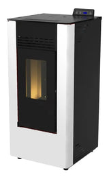 Estufa de pellet WATT 9 kW blanco