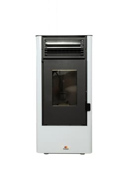 Estufa de pellet WATT 9 kW blanco